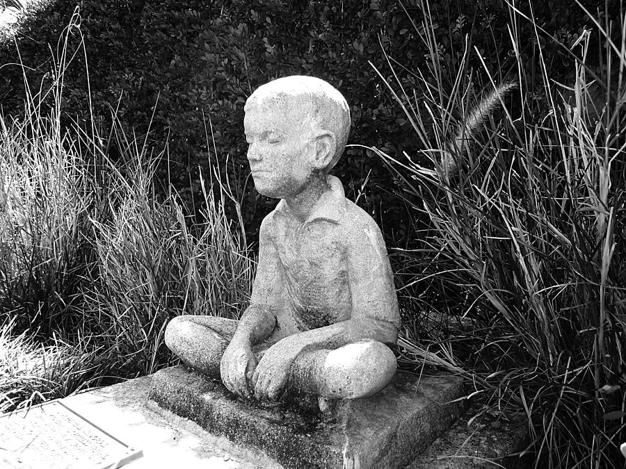 Buddha Photograph - Contemplating by Richard Reeve
