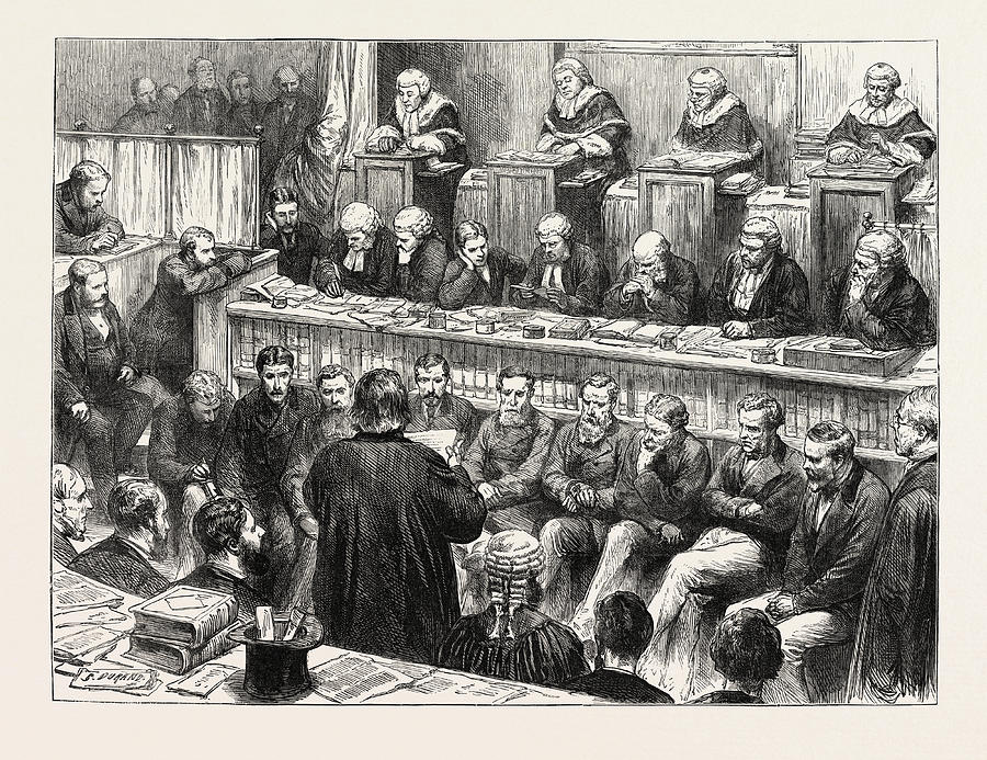 Contempt Of Court The Tichborne Claimant And Mr Drawing by English ...