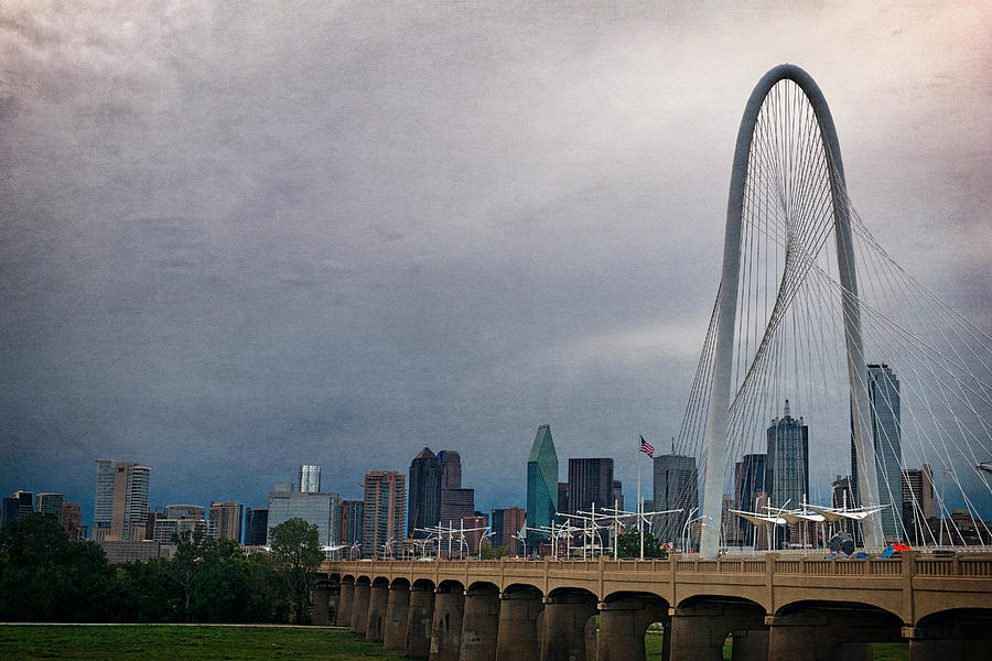 Continental Bridge and Dallas Photograph by Joan Carroll