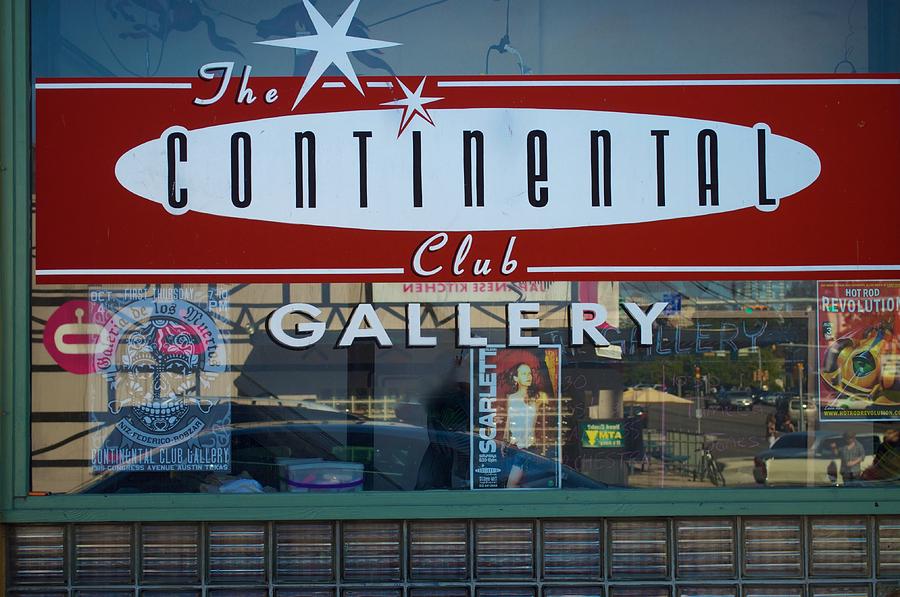Continental Club Austin Texas Photograph by Kristina Deane