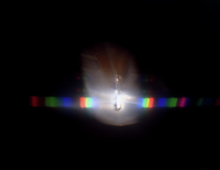 Continuous Spectrum Caused By White Light Photograph by Dorling ...