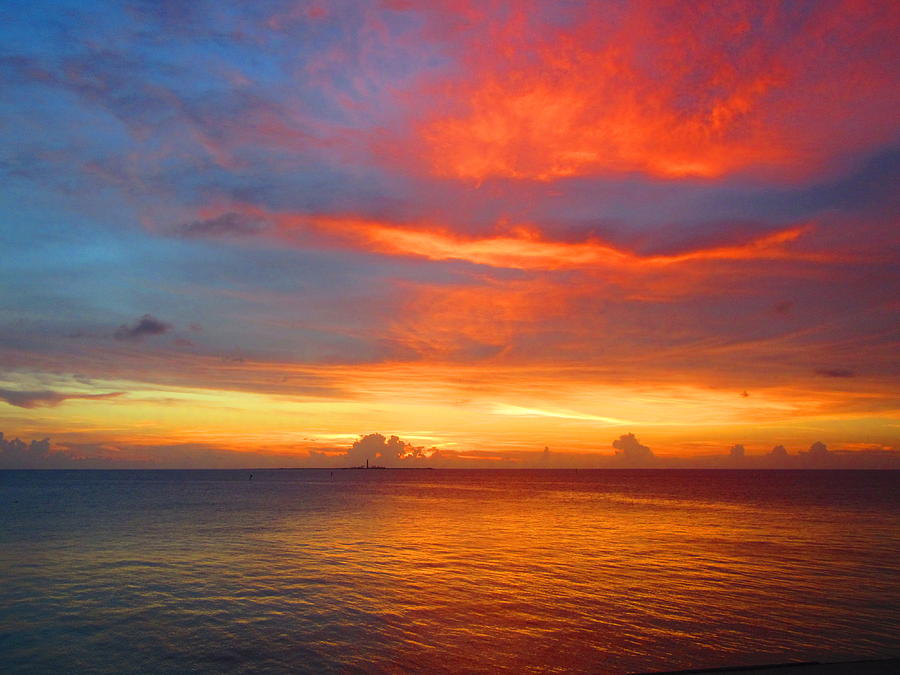 Sunset Photograph - Contrast by Capt  Pat  Moran