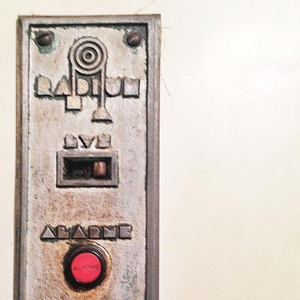 Riodejaneiro Photograph - Control Panel Of A Former Elevator. // by Tiago Sales Moreira