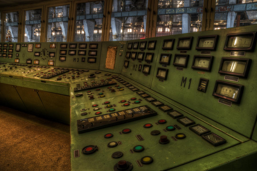 Control room 1 Digital Art by Nathan Wright