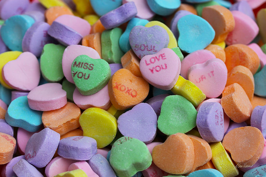 Conversational Hearts Photograph by Diana Haronis