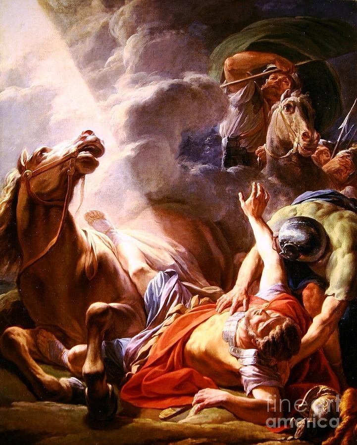 Conversion of Saint Paul Painting by Thea Recuerdo