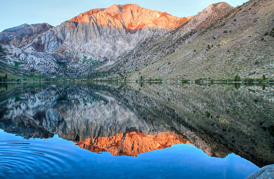 Convict Lake at Sunrise Photograph by Donna Kennedy - Fine Art America