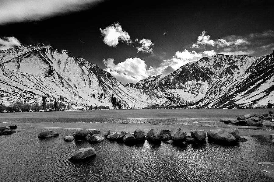 Winter Photograph - Convict Lake by Cat Connor