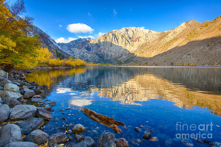 Convict Lake Reflections Photograph by Mimi Ditchie