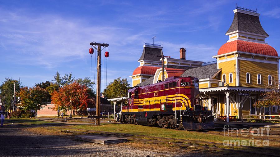 Conway Scenic Railroad Photograph by New England Photography