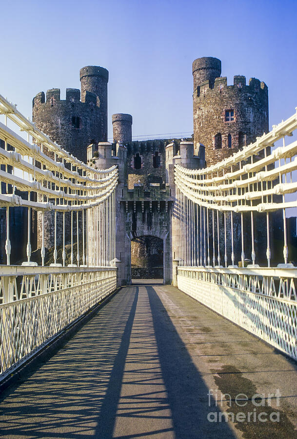 Conwy Bridge and Castle Photograph by Bob Phillips