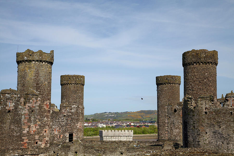 Castle Photograph - Conwy Castle (circa 1287 by David Wall