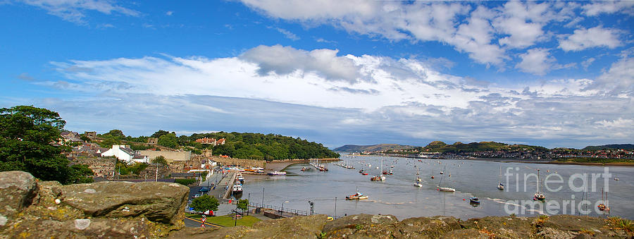 Conwy Estuary Photograph by Nancy L Marshall