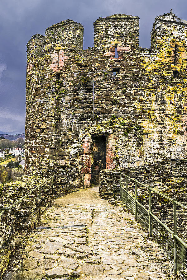 Conwy Medieval Castle Photograph by Elvis Vaughn