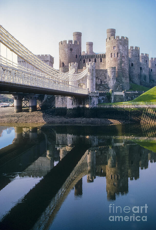 Conwy Reflection Photograph by Bob Phillips