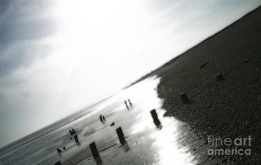 Beach Photograph - Cooden Beach East Sussex by Rachel Macht