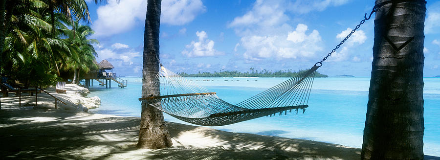 Color Image Photograph - Cook Islands South Pacific by Panoramic Images