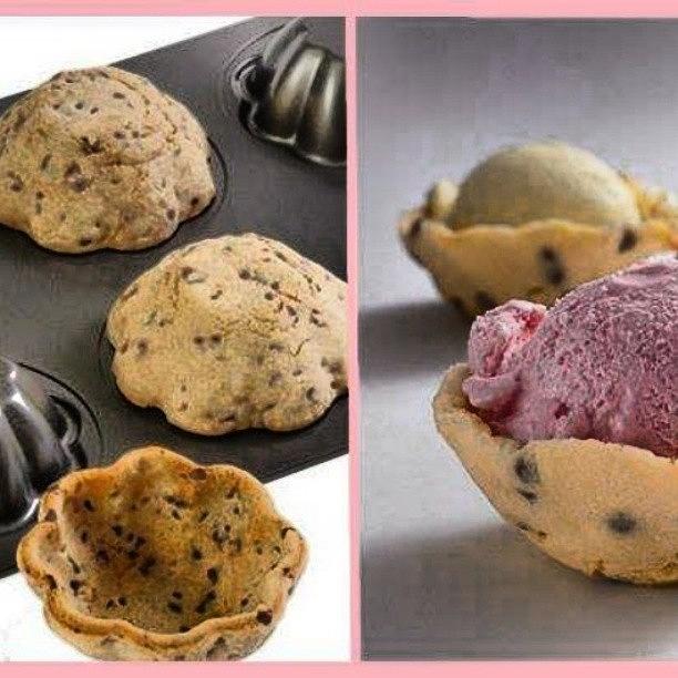 Cookie Photograph - Cookie Cups For Icecream Or Fruits by Brandon Fisher