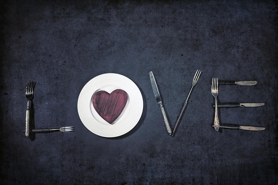 Valentines Day Photograph - Cooking With Love by Joana Kruse