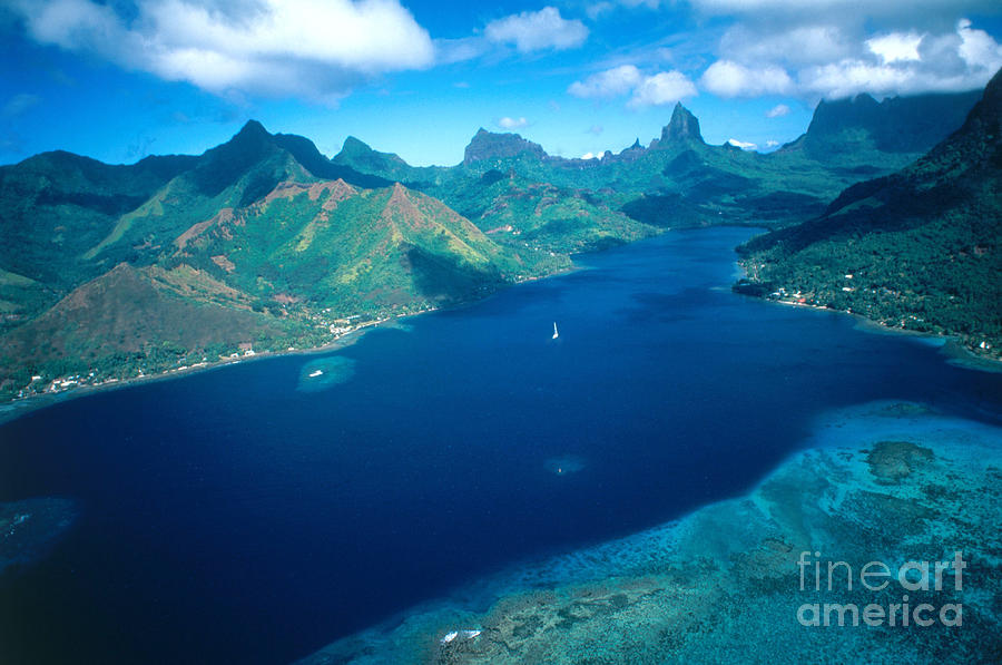 Cooks Bay French Polynesia Moorea Photograph By Adam G Sylvester