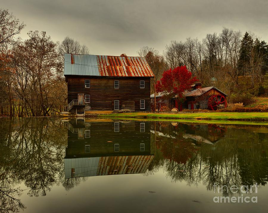 Cooks Old Mill - West Virginia Photograph by Adam Jewell