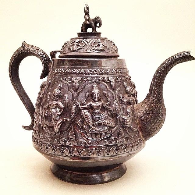 Vintage Photograph - Cool Antique Teapot I Shot Today by Craig Kempf