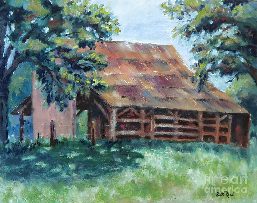 Cool Barn Painting by William Reed