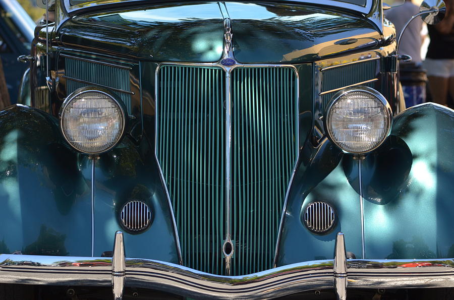 Cool Blue Green Ford Photograph by Dean Ferreira