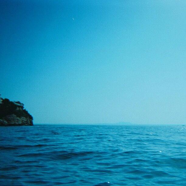 Cool Blue. Mallorca Photograph by Maria Wellstead