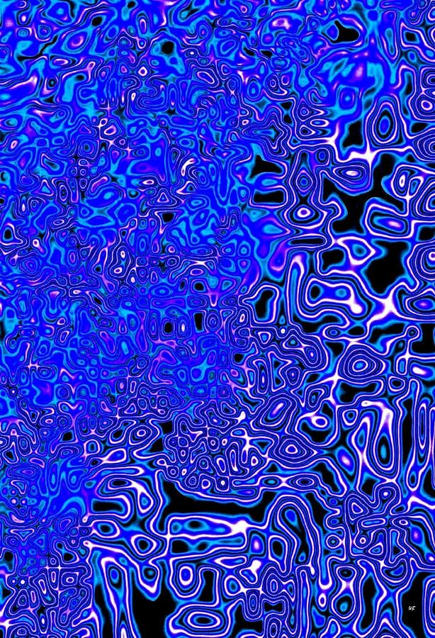 Cool Blue Digital Art by Will Borden