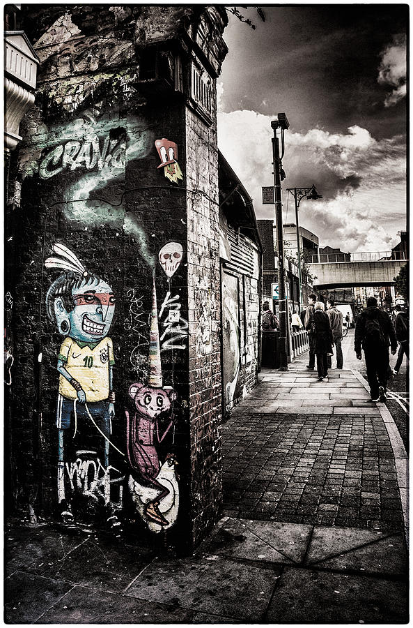 Cool Street Art Brick Lane London Photograph by Lenny Carter