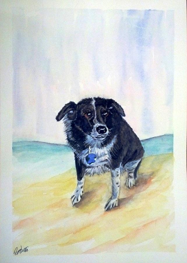Coop Dog SOLD Painting by Richard Benson