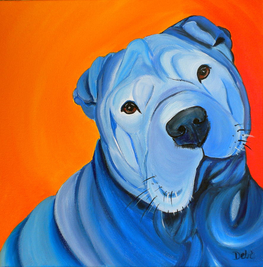 Cooper Painting by Debi Starr