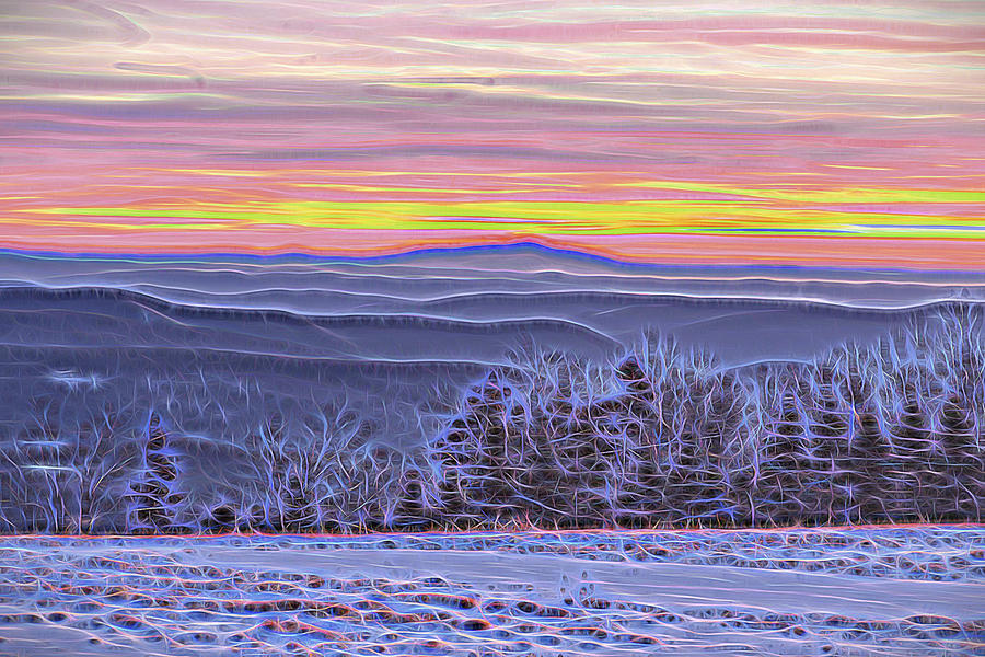 Cooper Hill Sunrise II Photograph by Tom Singleton