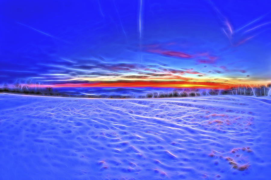 Cooper Hill Sunrise Photograph by Tom Singleton