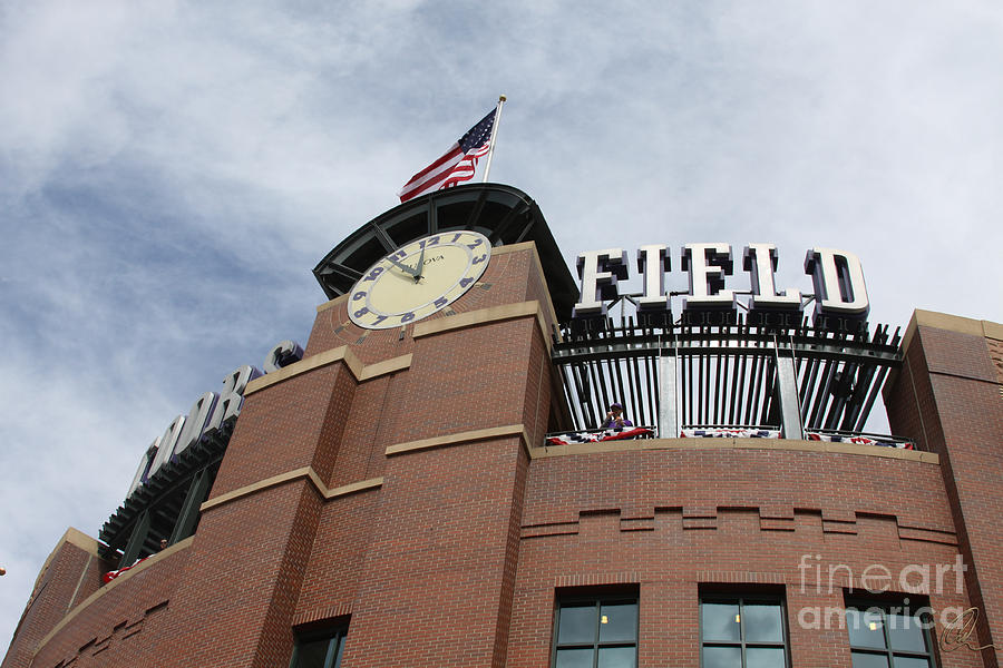 Coors Field 1 Photograph by Chris Thomas
