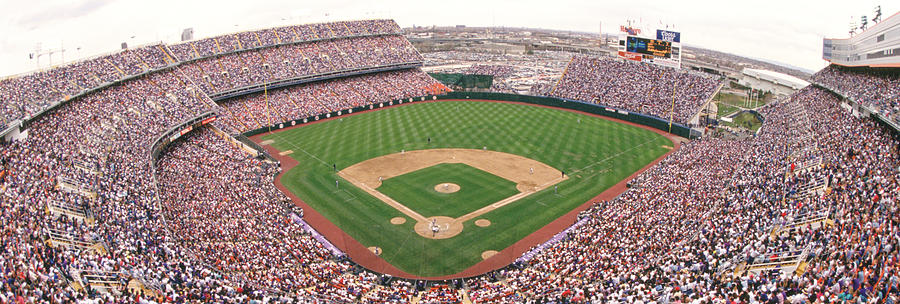 Coors Field Panoramic Photograph by Retro Images Archive