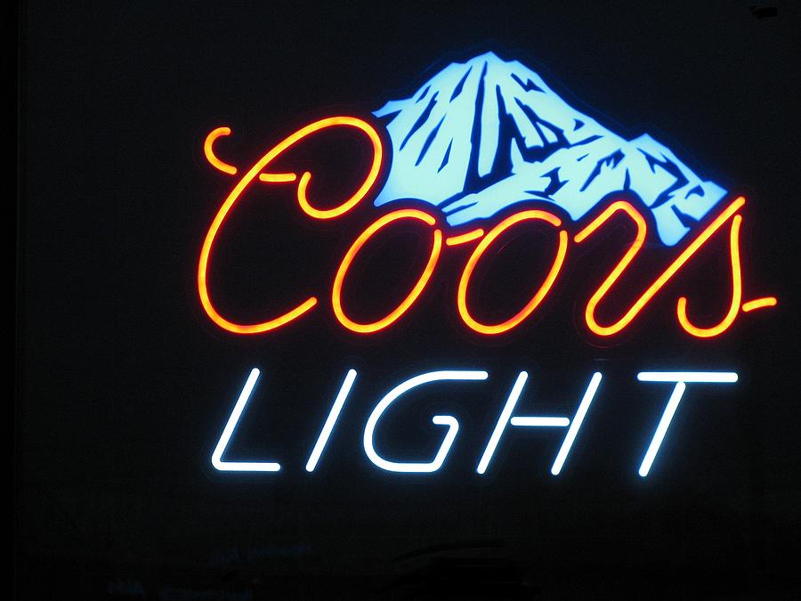 Coors Light Mountains Photograph by Steven Parker