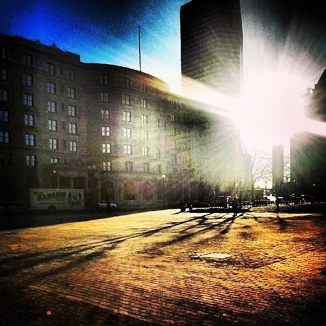 Boston Photograph - #copleysquare  #boston by James Hamilton