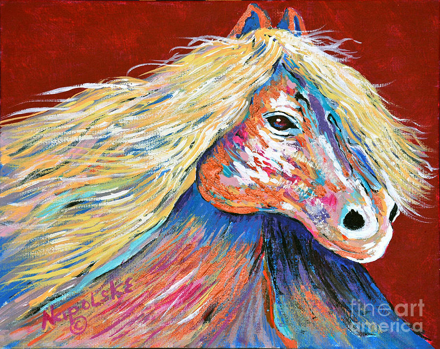COPPER Abstract Horse by Barney Napolske COPPER Abstract Horse by Barney Napolske