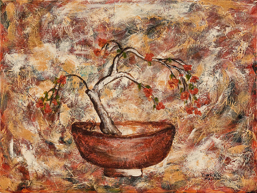 Copper Bowl Painting by Darice Machel McGuire