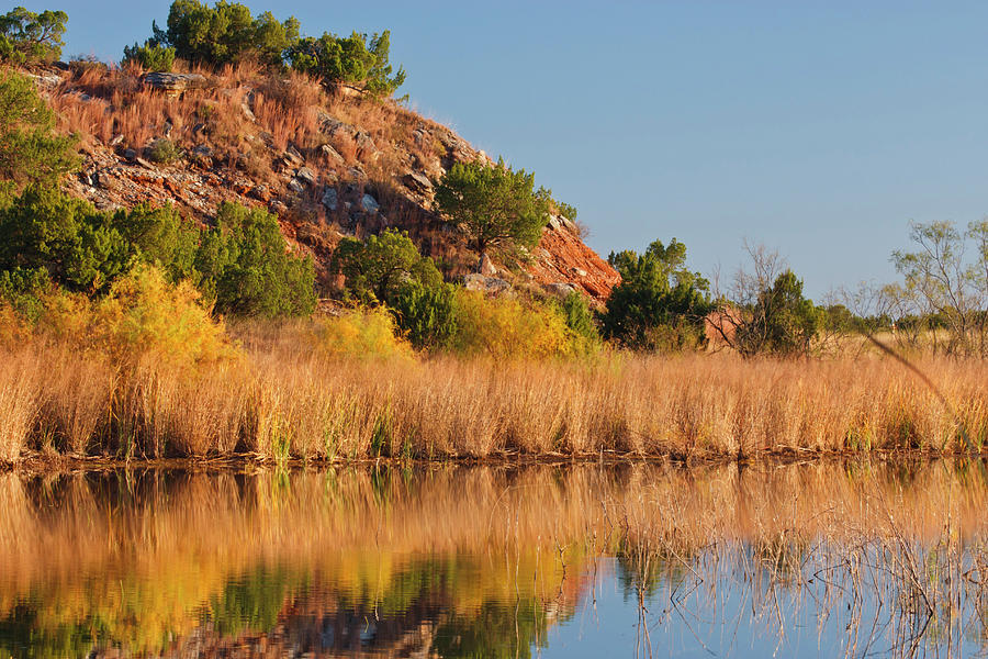 Copper Breaks State Park In Autumn Photograph by Larry Ditto Fine Art