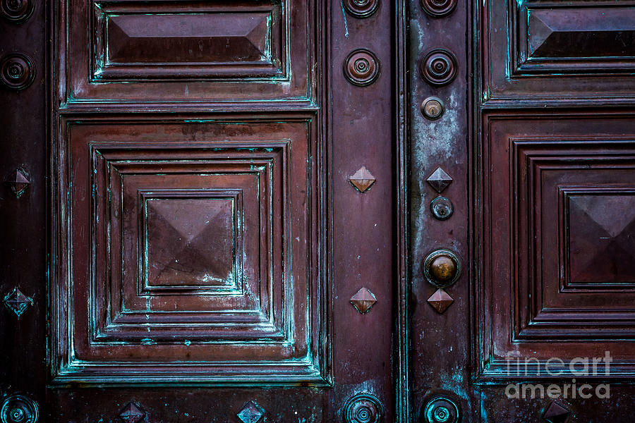 Copper Door 2 Photograph by Susan Cole Kelly