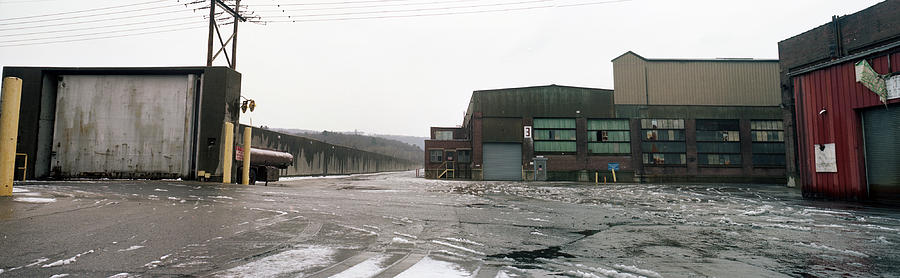 Winter Photograph - Copper Mill Compound by Chuck Salvatore