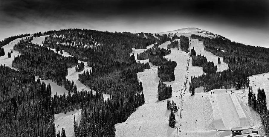 Winter Photograph - Copper Mountain Colorado by Brendan Reals