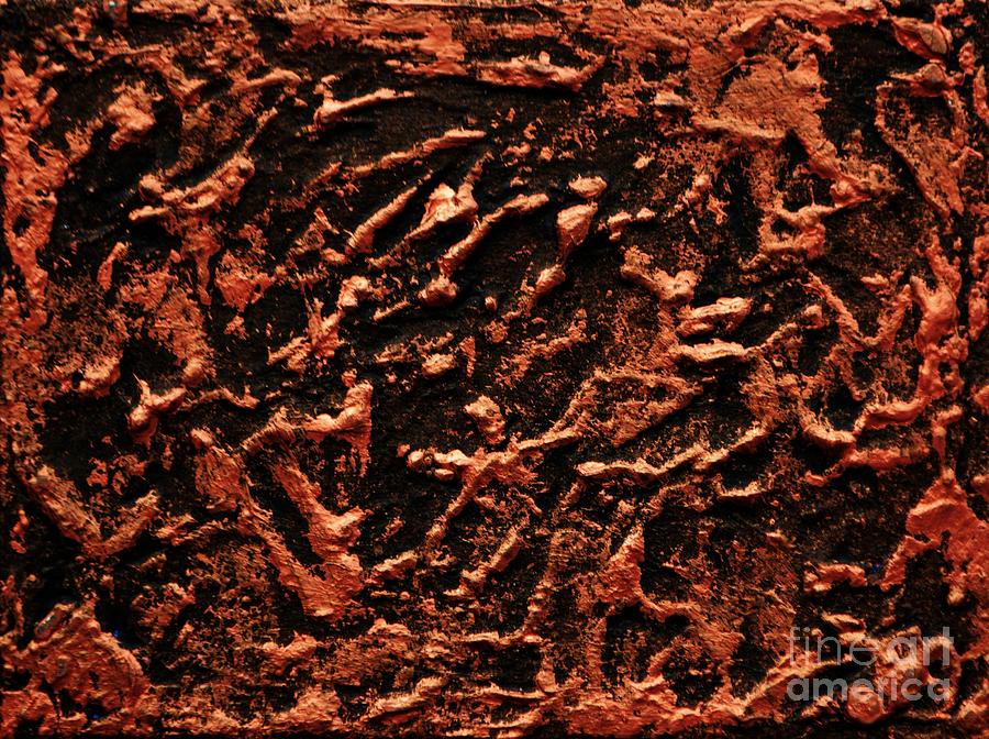 Copper Wall Painting by P Dwain Morris