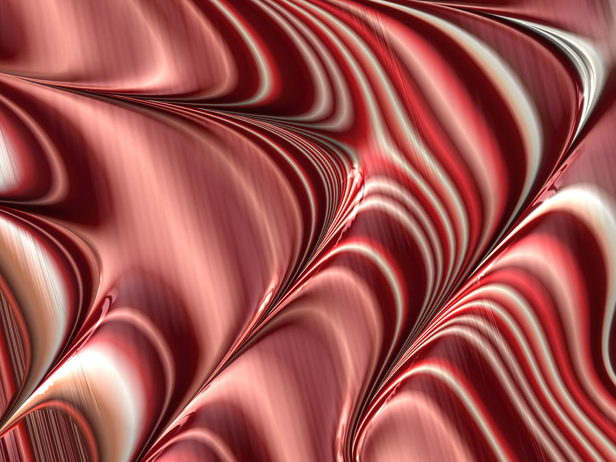 Copper Waves Photograph