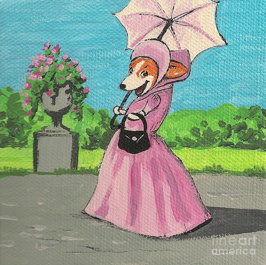Coquette Painting by Margaryta Yermolayeva