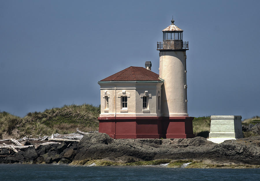 Coquille Lighthouse Photograph by Betty Depee