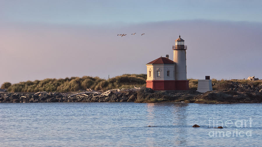Coquille River Lighthouse Photograph by Carrie Cole